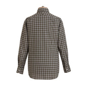 Ochre Check Brushed Cotton Shirt New