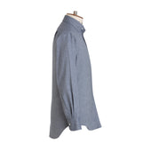 Herringbone Wool Cotton Blend Shirt New