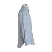 Herringbone Wool Cotton Blend Shirt New