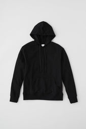Unisex Drawstring Hoodie in Black