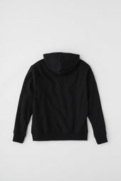 Unisex Drawstring Hoodie in Black