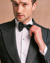 Black Self-Tie Bow Tie