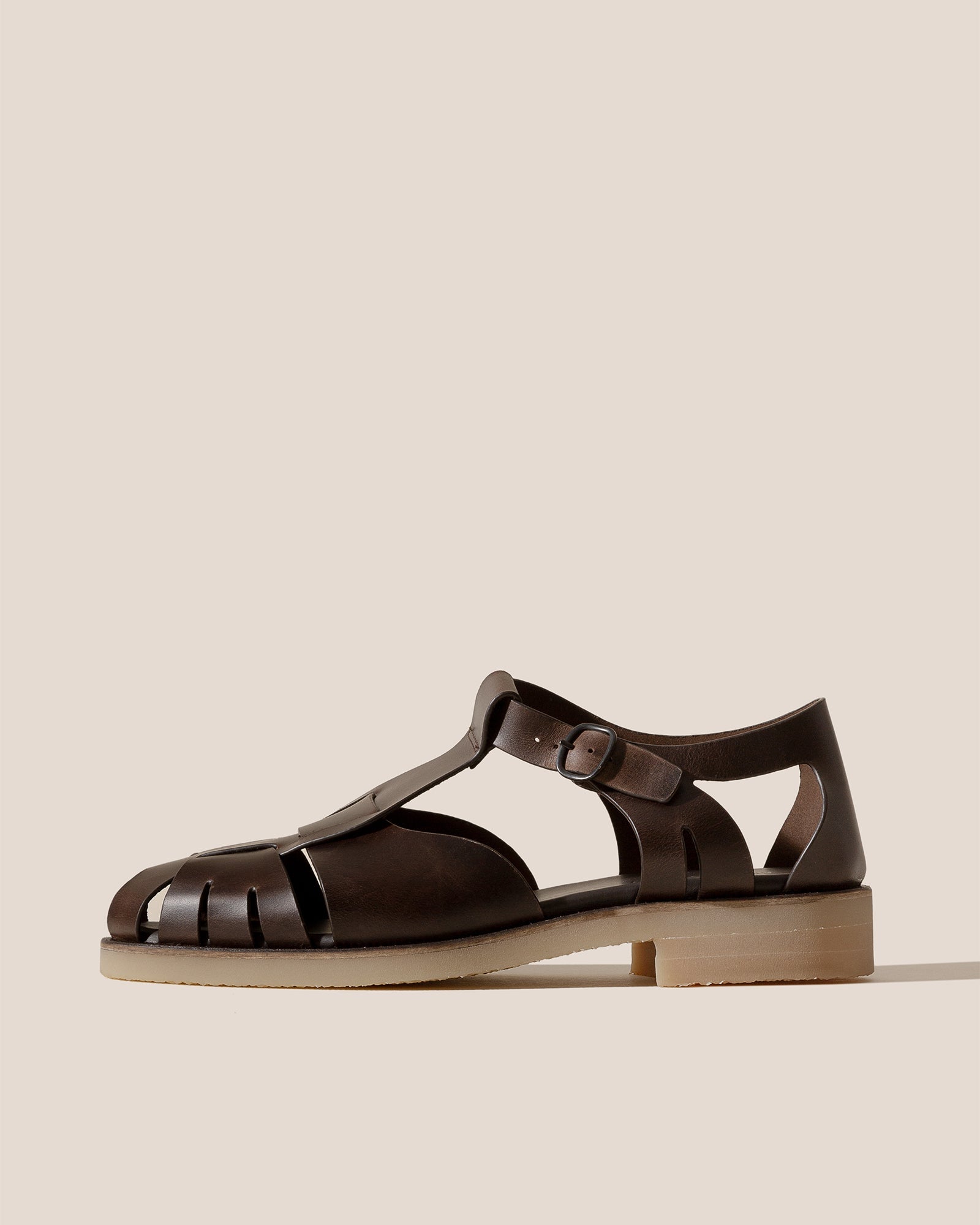 PESCA RUBBER VEG TAN - Men's Fisherman Sandal