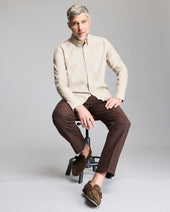 Bradley Gordon x Billy Reid Pelican Melange Wilson Shirt
