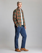 Large Scale Plaid Western Shirt
