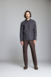 Melange Gingham Cedar Shirt