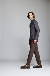 Melange Gingham Cedar Shirt