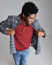 Brushed Bold Plaid Cedar Shirt