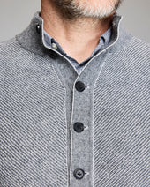 Button Placket Twill Pullover