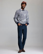 Numajiri Camellia Patchwork Crew
