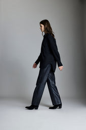 Detachable Collar Dolman Shirt
