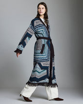 New Folk Jacquard Cardigan Coat