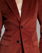 Velvet Twill Blazer