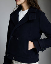 Cropped Peacoat
