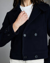 Cropped Peacoat
