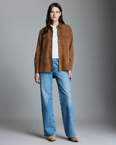 Suede Utility Shirt