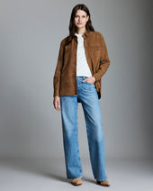 Suede Utility Shirt