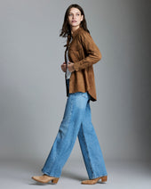Suede Utility Shirt