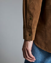 Suede Utility Shirt