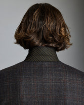 Virgin Wool Plaid Walton Jacket