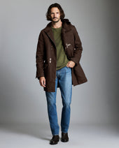 Waxed Canvas Duffle Coat