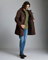 Waxed Canvas Duffle Coat