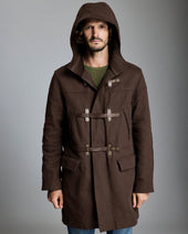 Waxed Canvas Duffle Coat