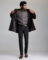 Plaid Cooper Overcoat