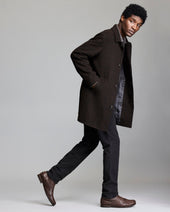 Plaid Cooper Overcoat