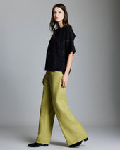 Poppy Jacquard Poet Blouse