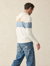 Sunwashed Sunray Organic Hoodie - Ocean Sunrise