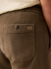 Corduroy Drawstring Utility Short