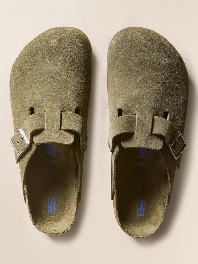 Birkenstock Men S Boston Clog Soft Footbed