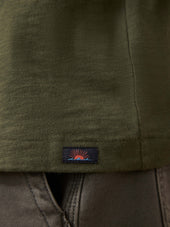 Sunwashed Regenerative Tee - Fall Evergreen