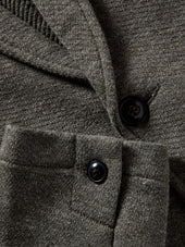 Inlet Knit Blazer - Olive Leaf Melange