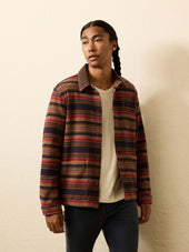 High Ridge Twill Studio Jacket - Night Time Fire Stripe