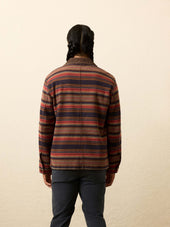 High Ridge Twill Studio Jacket - Night Time Fire Stripe
