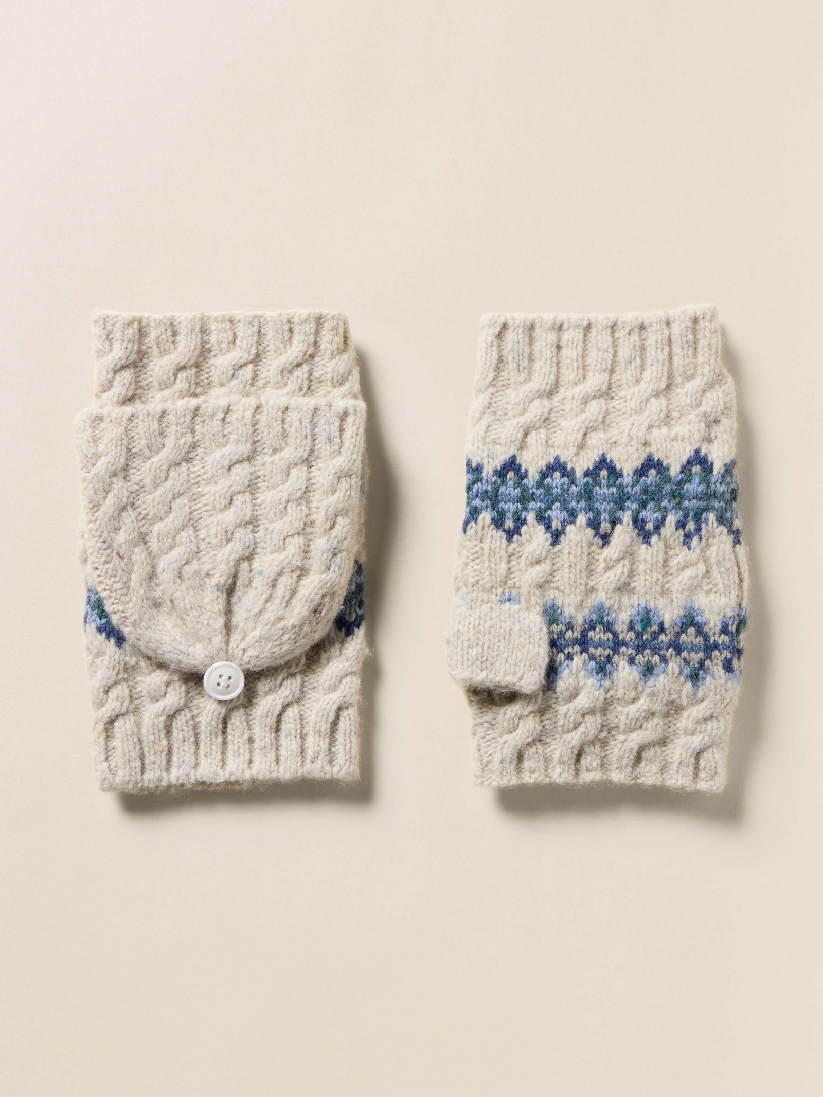 Highland Fairisle Pop Top Mitten
