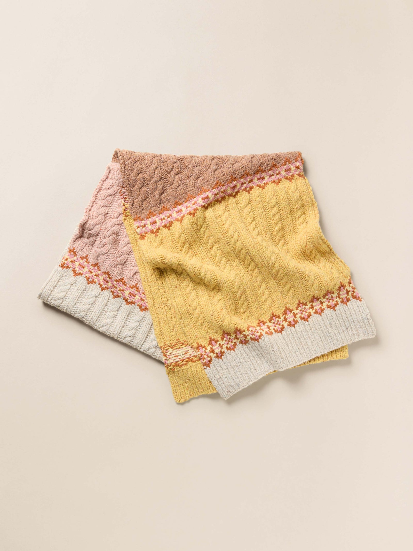 Highland Fairisle Scarf