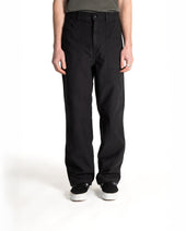 Fat Pant (Black Sateen)