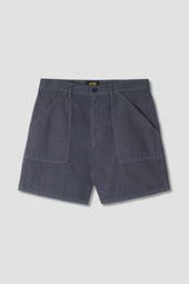Fat Short (Navy Sateen)