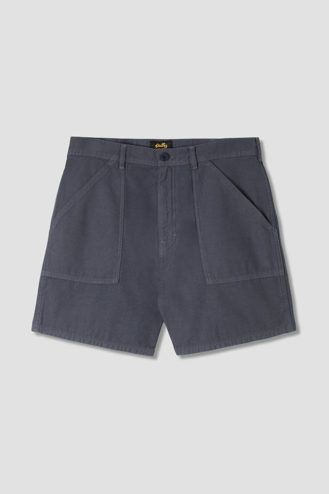 Fat Short (Navy Sateen)
