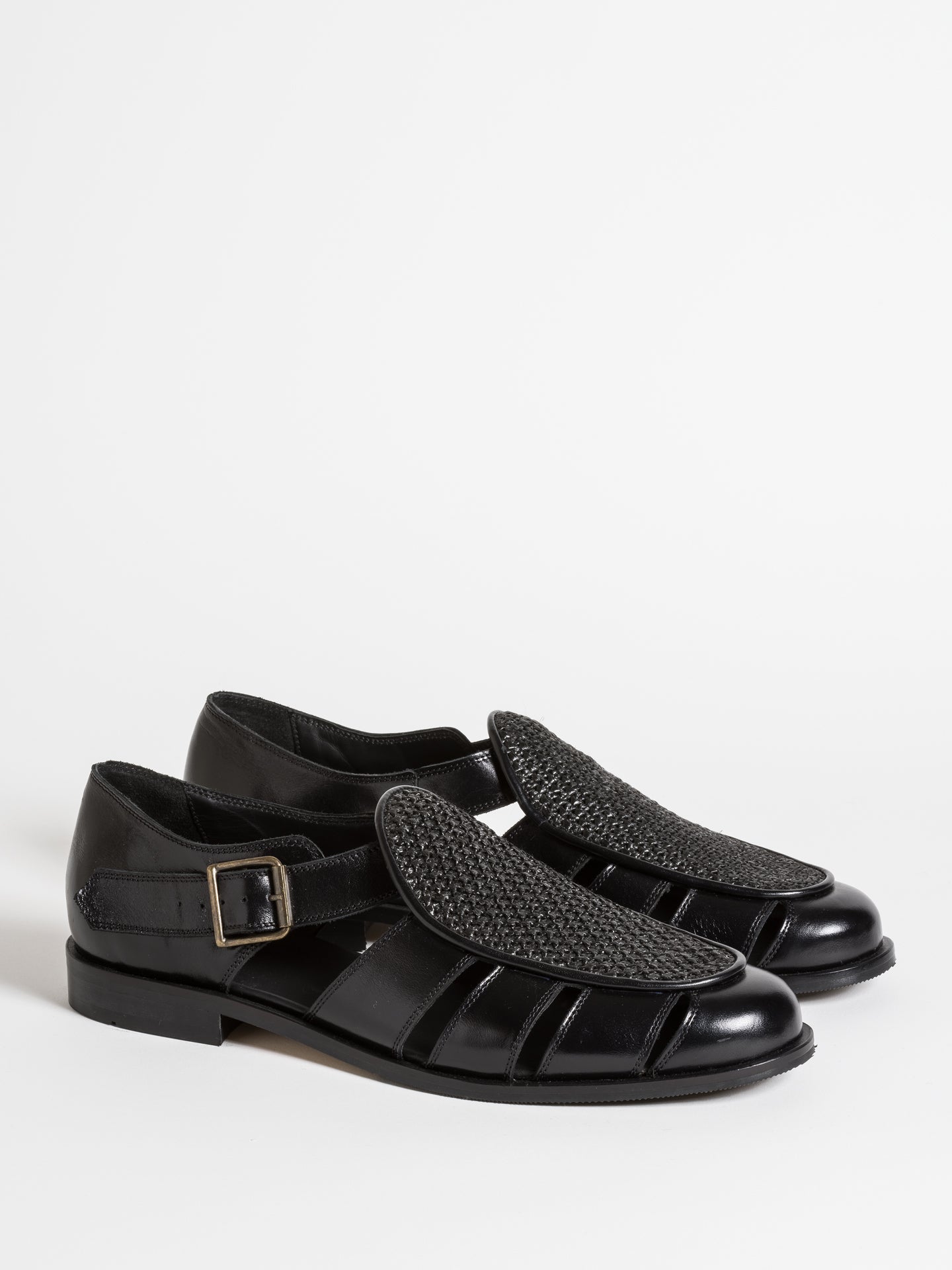 FRANCK BLACK RAFFIA