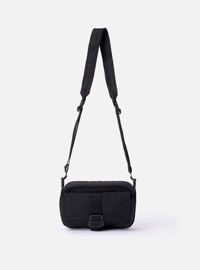 F/CE.® Black Recycled Nylon 420 re/cor Holiday Sacoche