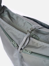 F Ce Foliage Green Recycled Nylon 420 Re Cor Courier Shoulder Bag