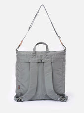 F Ce Foliage Green Recycled Nylon 420 Re Cor 3 Way Helmet Bag