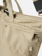 F Ce Green Recycled Twill 3 Way Helmet Bag