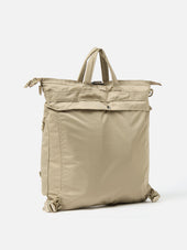 F Ce Green Recycled Twill 3 Way Helmet Bag