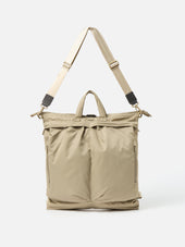 F Ce Green Recycled Twill 3 Way Helmet Bag