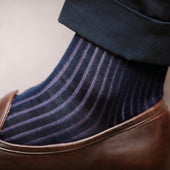 Marine Violet Fil D Cosse